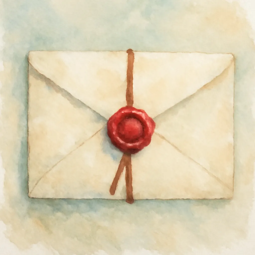 「封」のイラスト