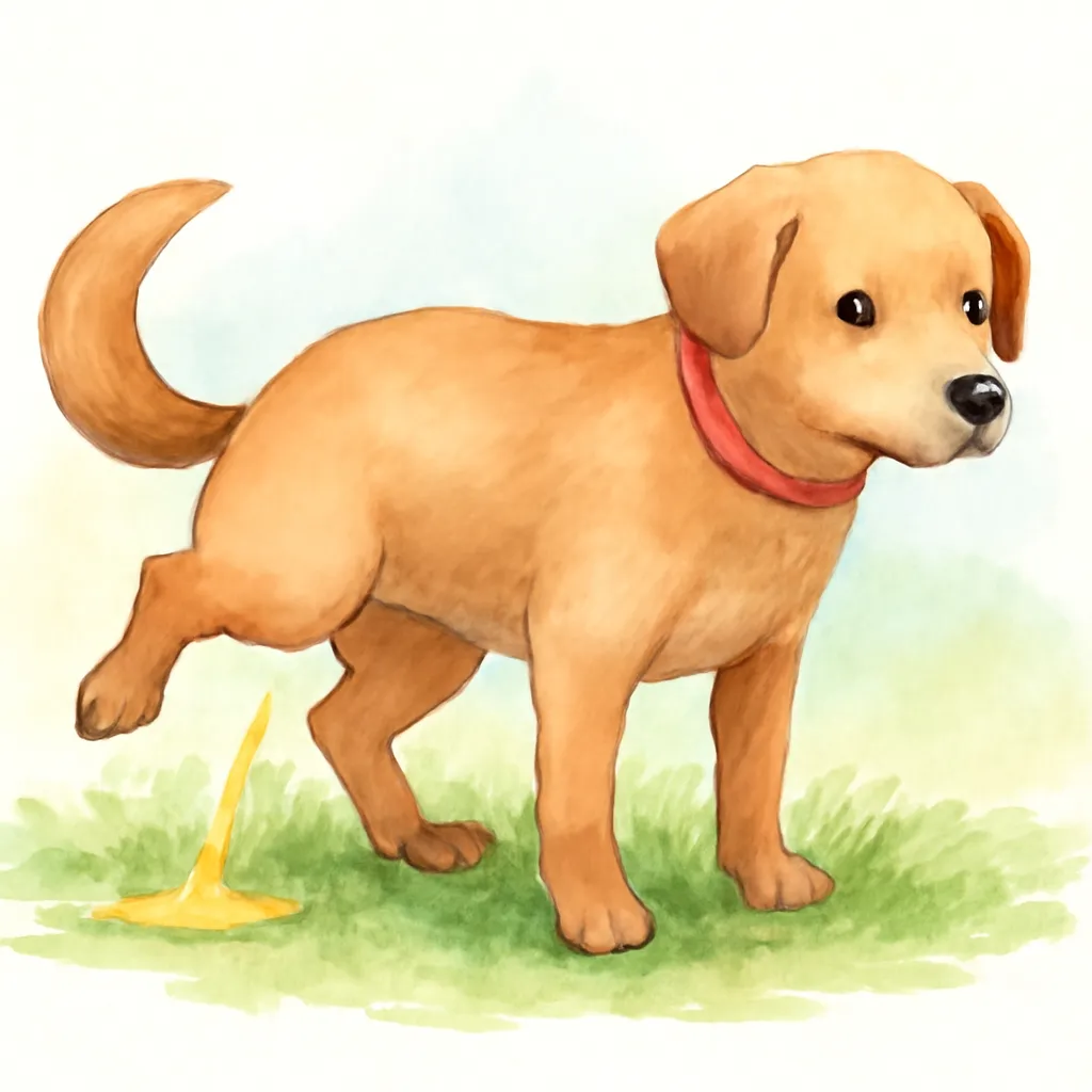 「尿」のイラスト