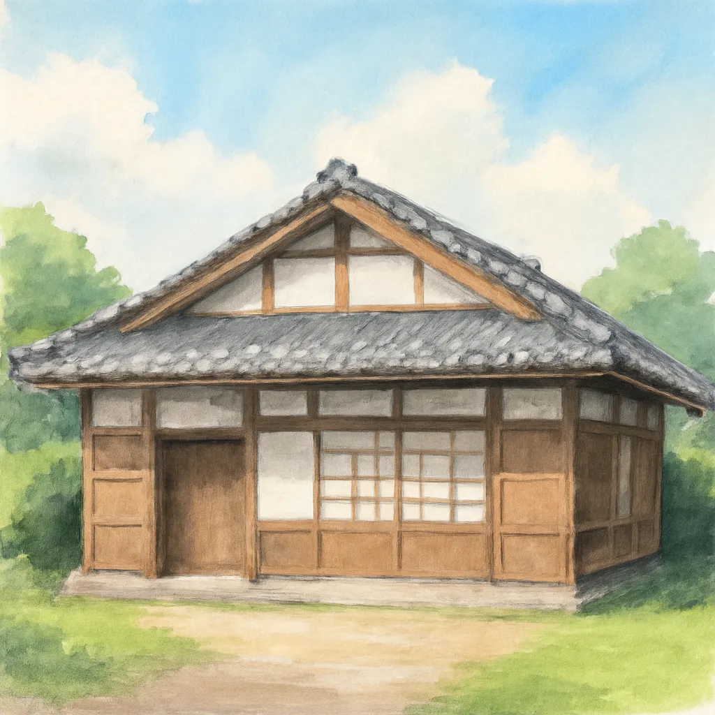 「屋」のイラスト