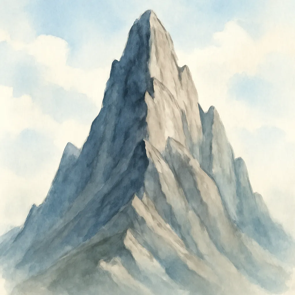 「峨」のイラスト