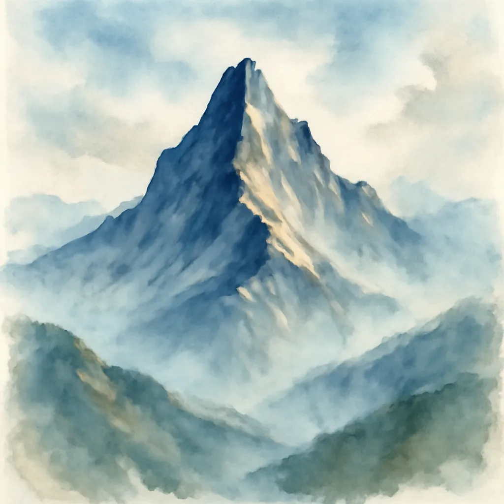 「峰」のイラスト