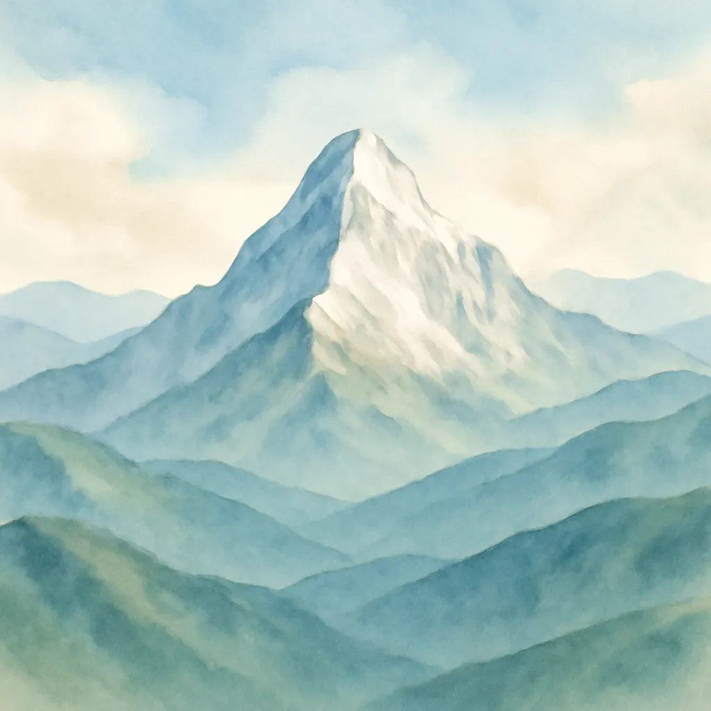 「嶺」のイラスト