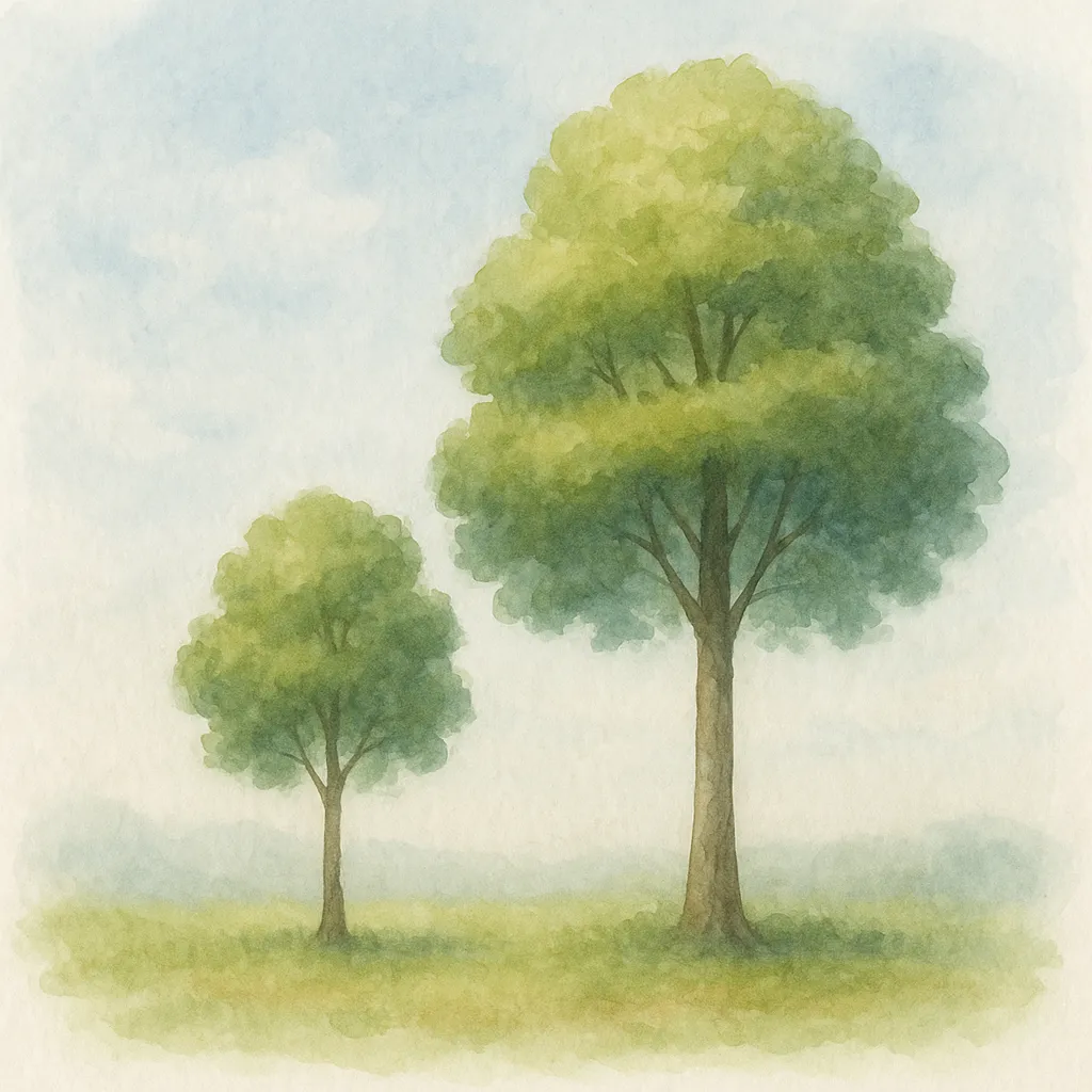 「差」のイラスト