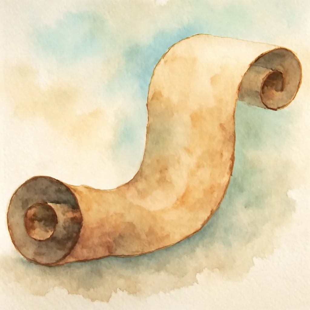 「巻」のイラスト