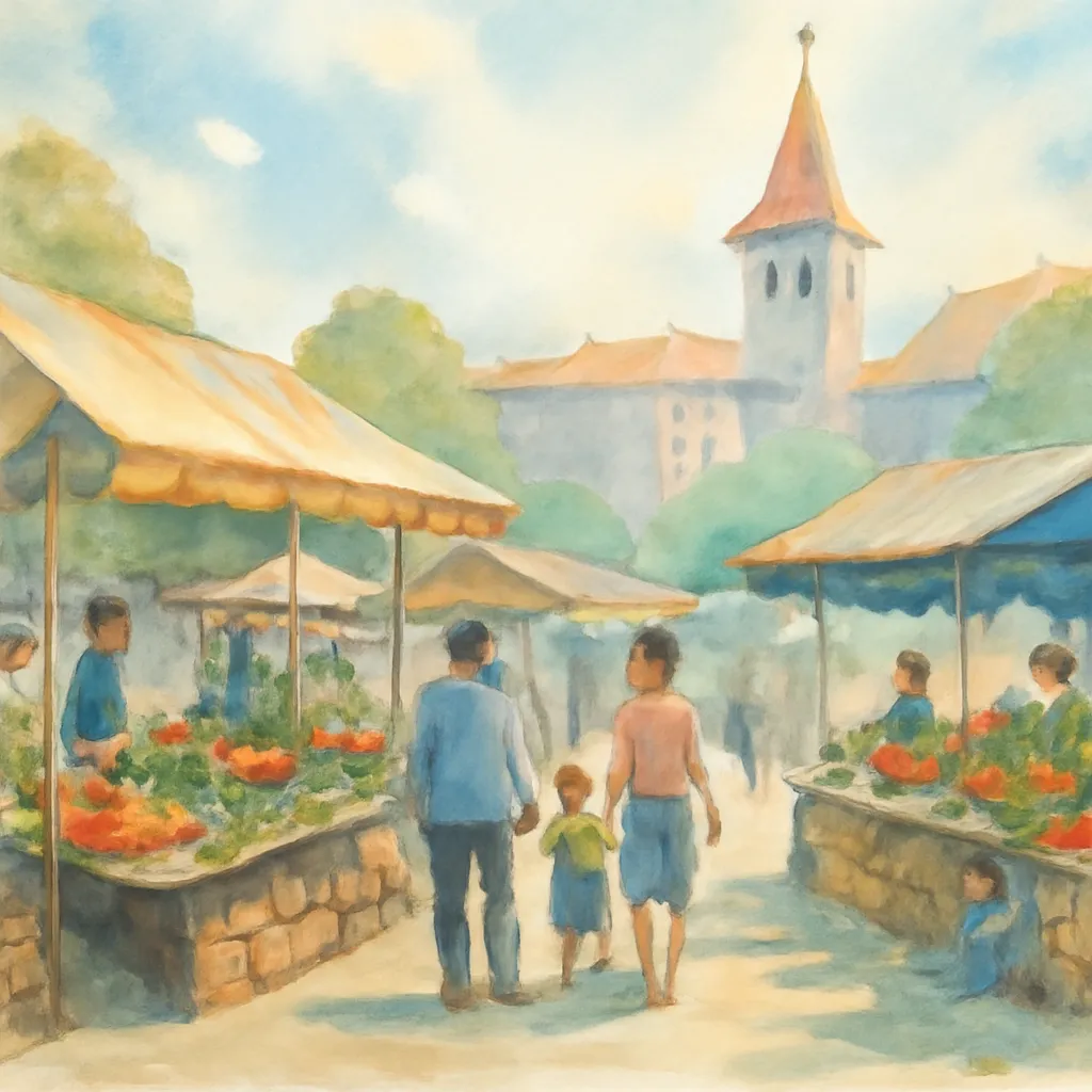 「市」のイラスト