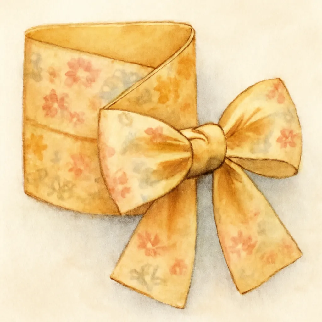 「帯」のイラスト