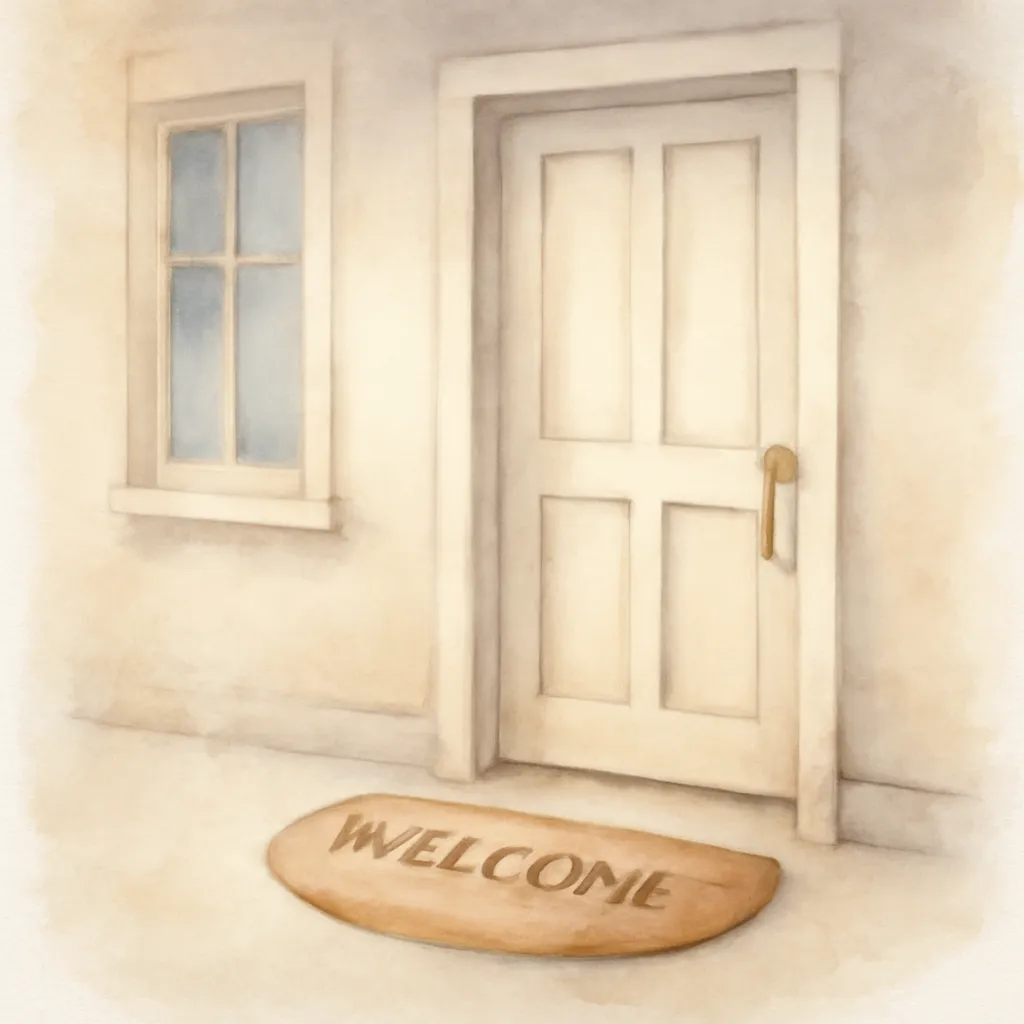 「帰」のイラスト