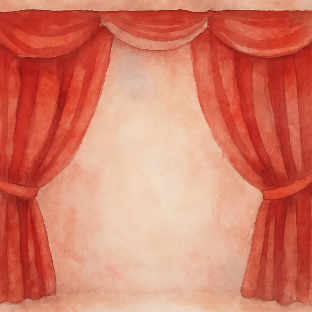 「幕」のイラスト