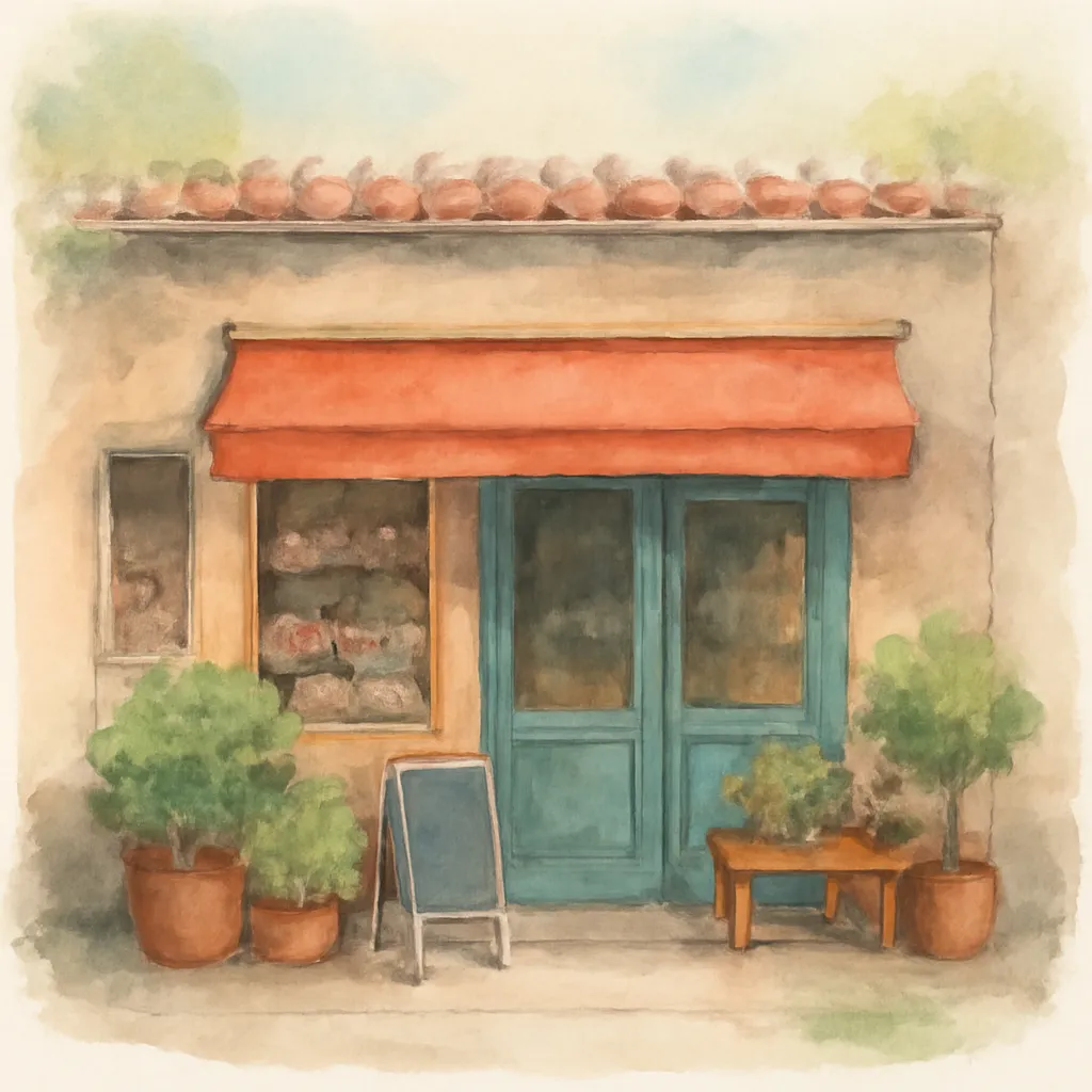 「店」のイラスト