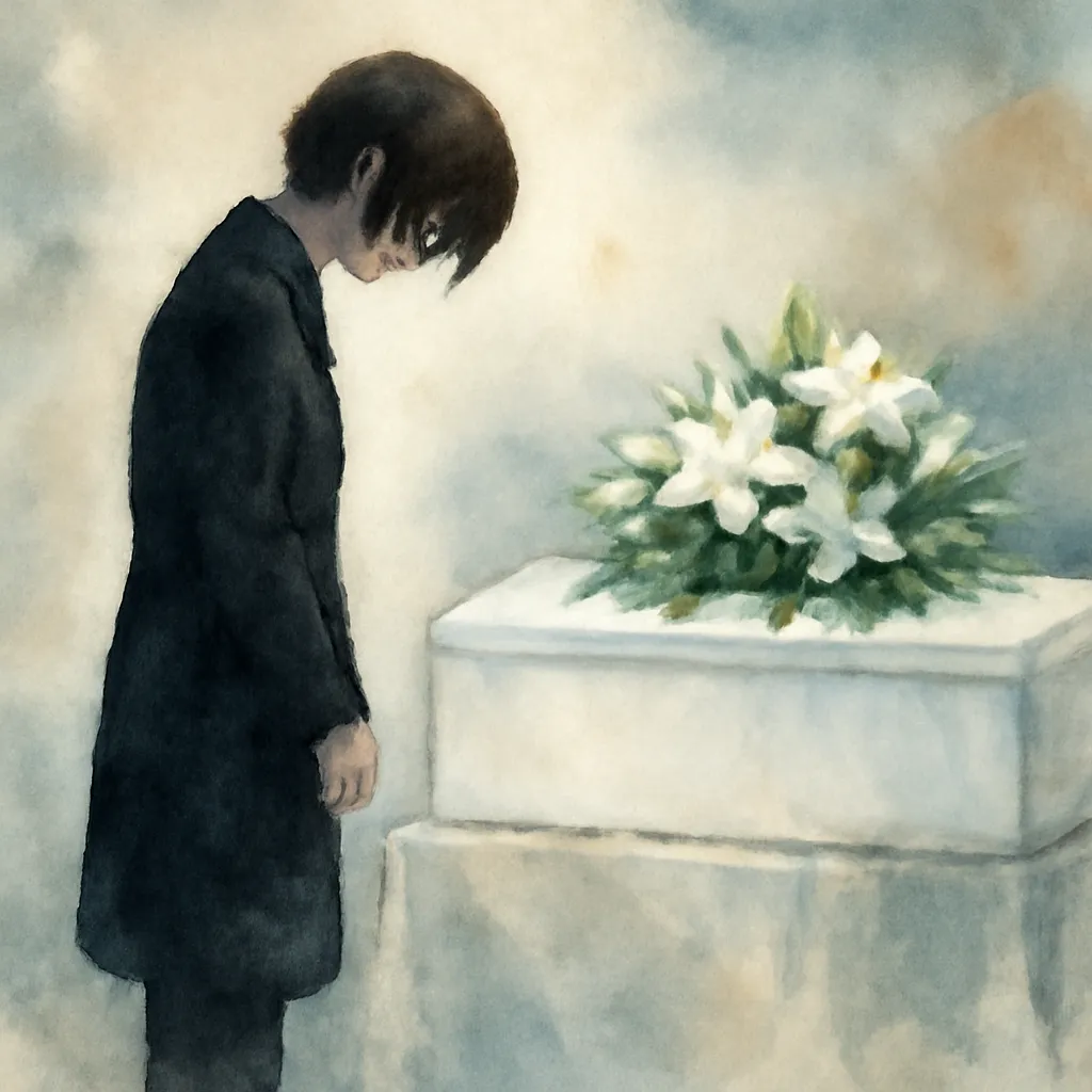 「弔」のイラスト