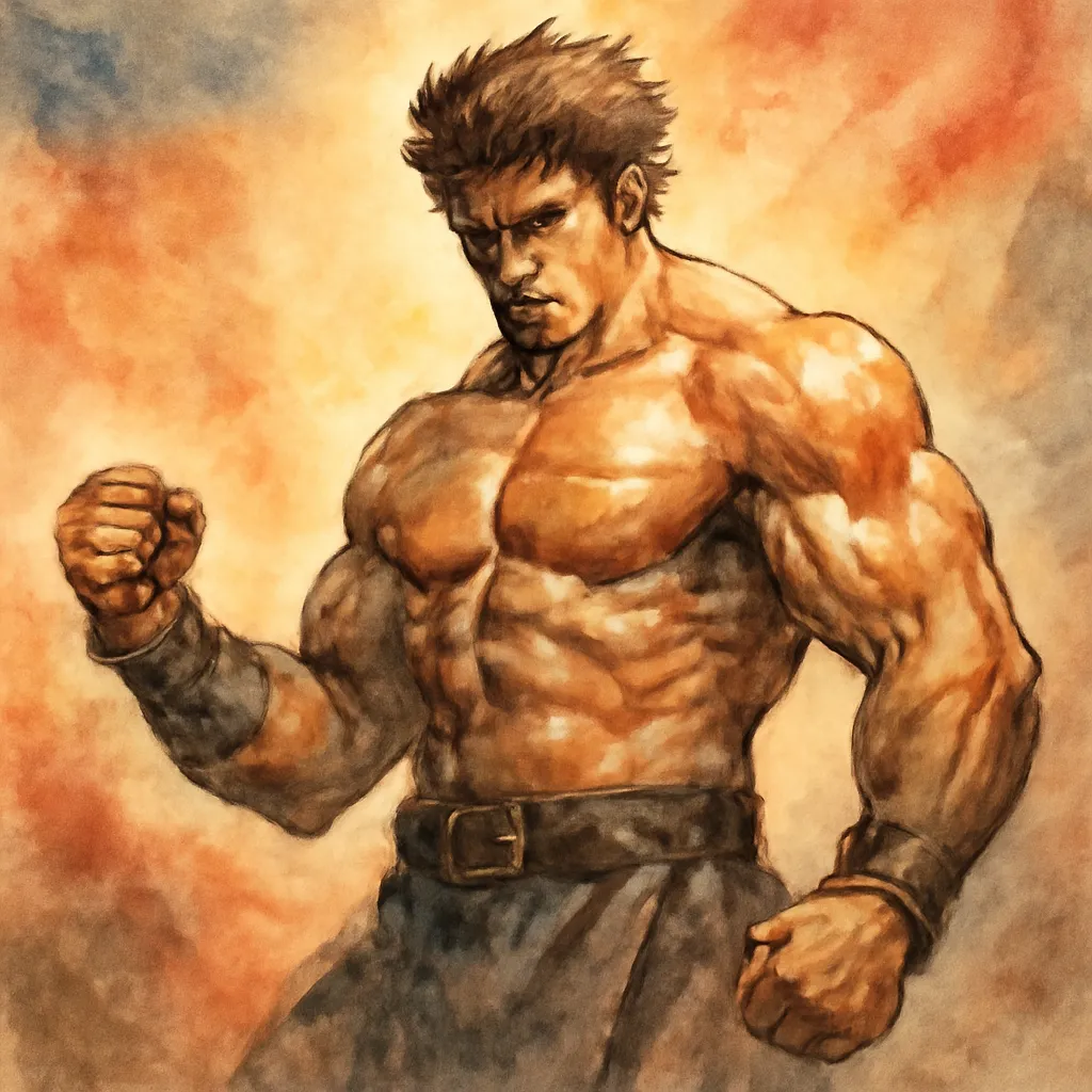 「強」のイラスト