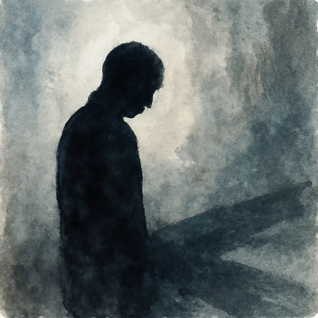 「影」のイラスト