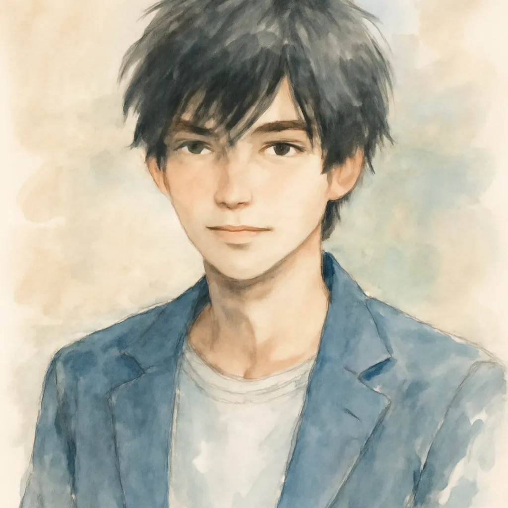 「彼」のイラスト