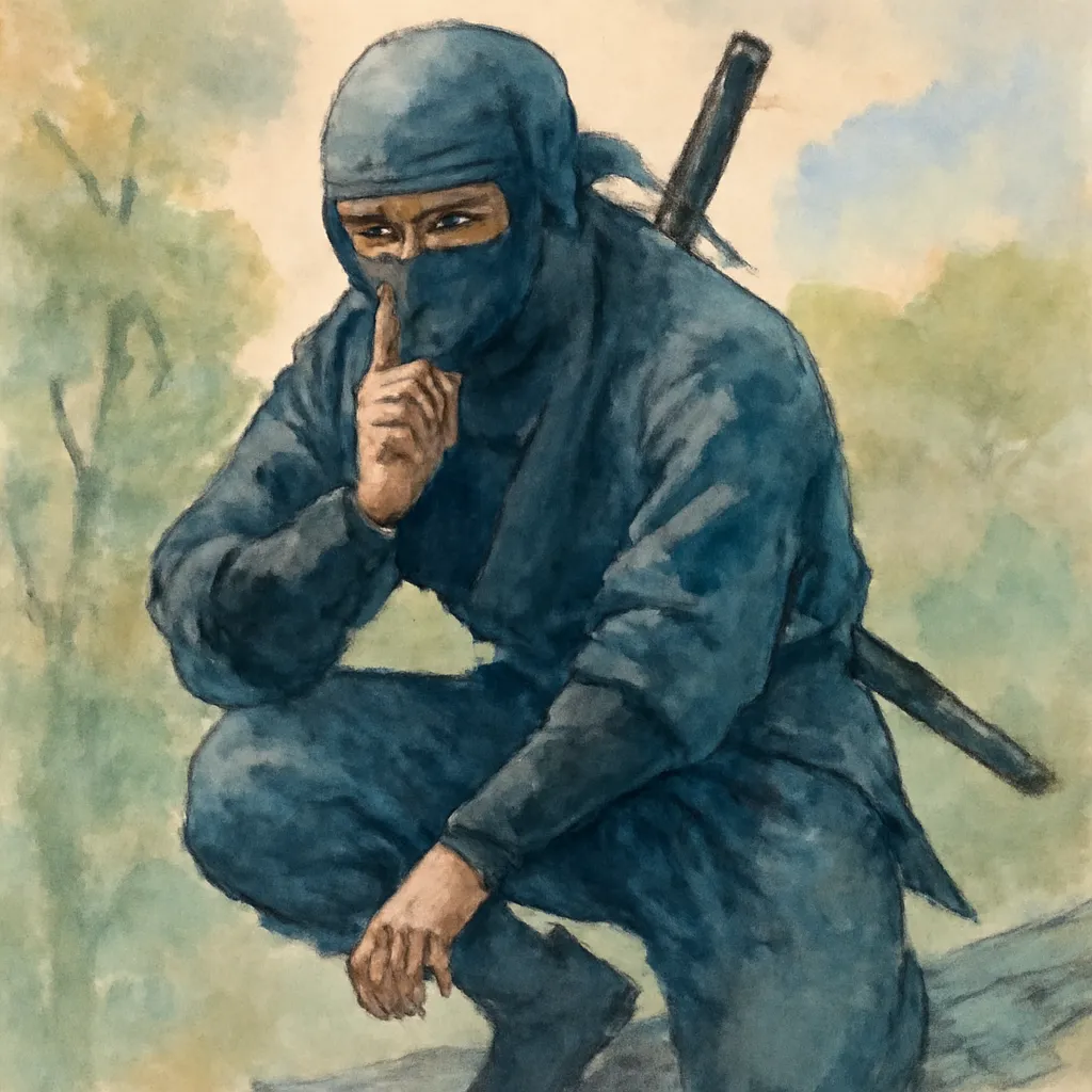 「忍」のイラスト