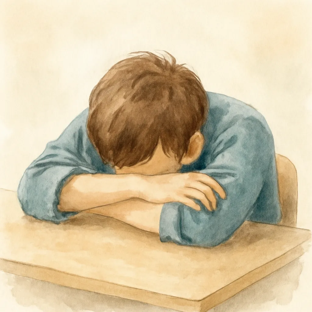 「怠」のイラスト