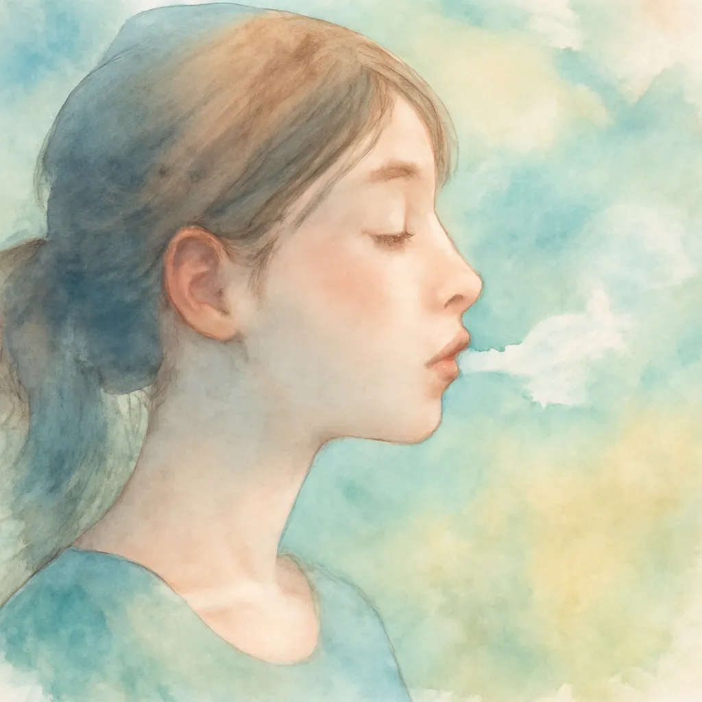 「息」のイラスト