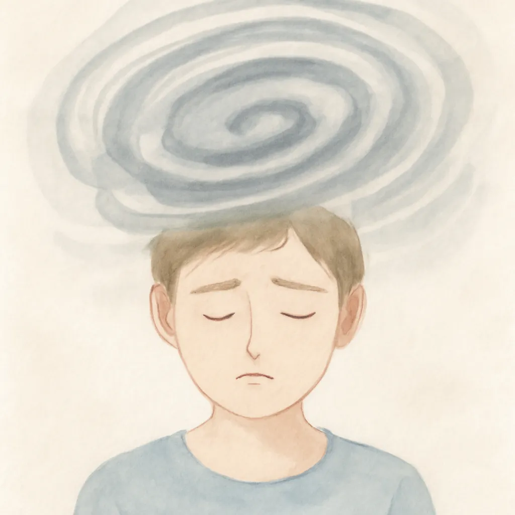 「惑」のイラスト