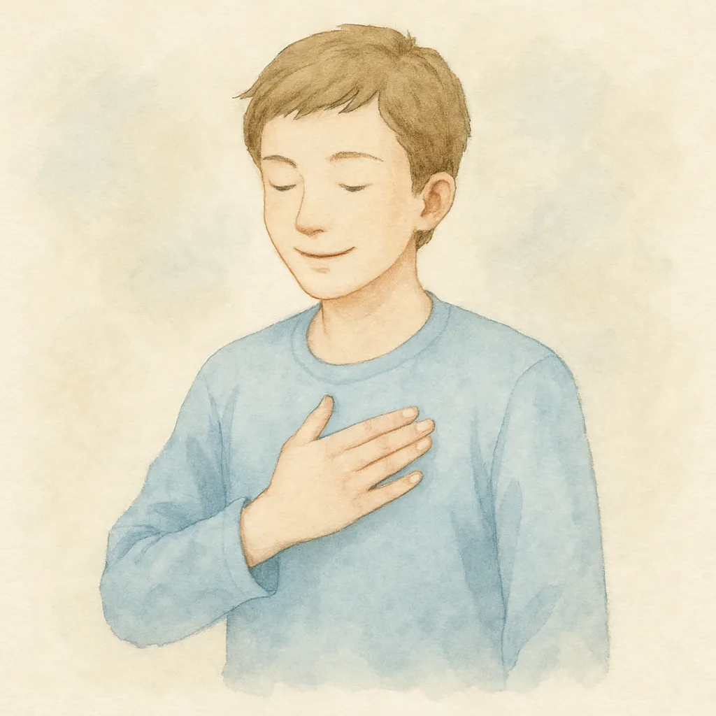 「愈」のイラスト