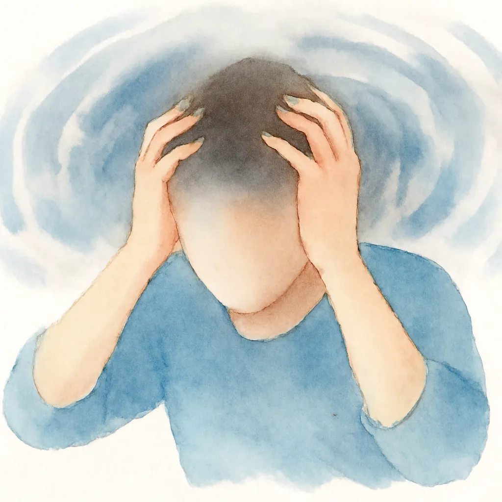 「慌」のイラスト