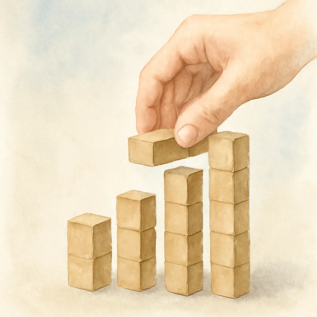 「慣」のイラスト