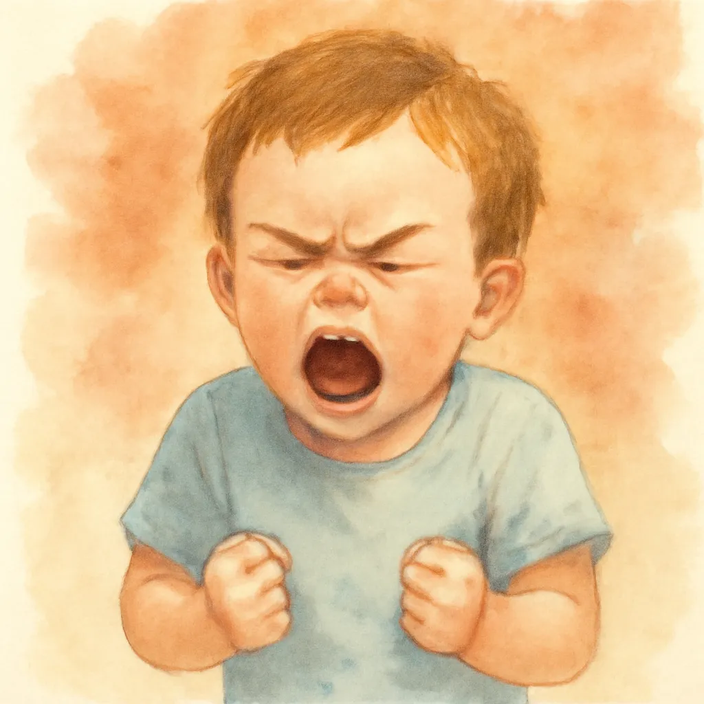 「憤」のイラスト