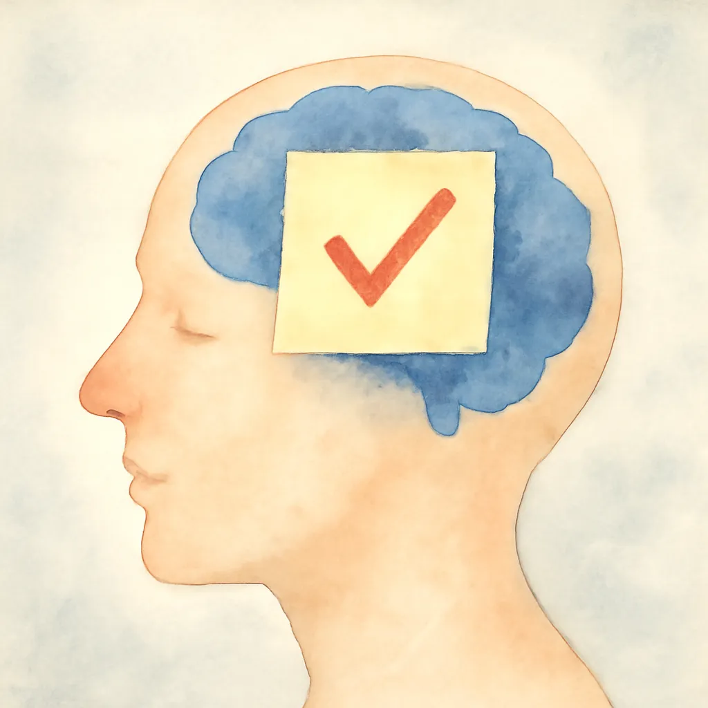 「憶」のイラスト