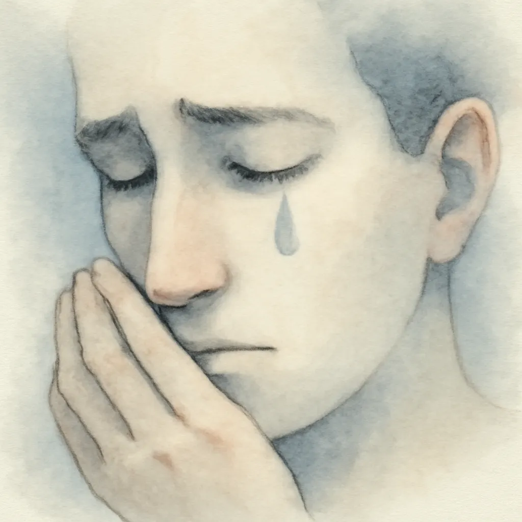 「憾」のイラスト