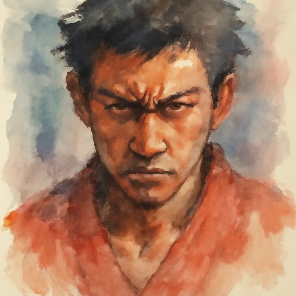 「我」のイラスト