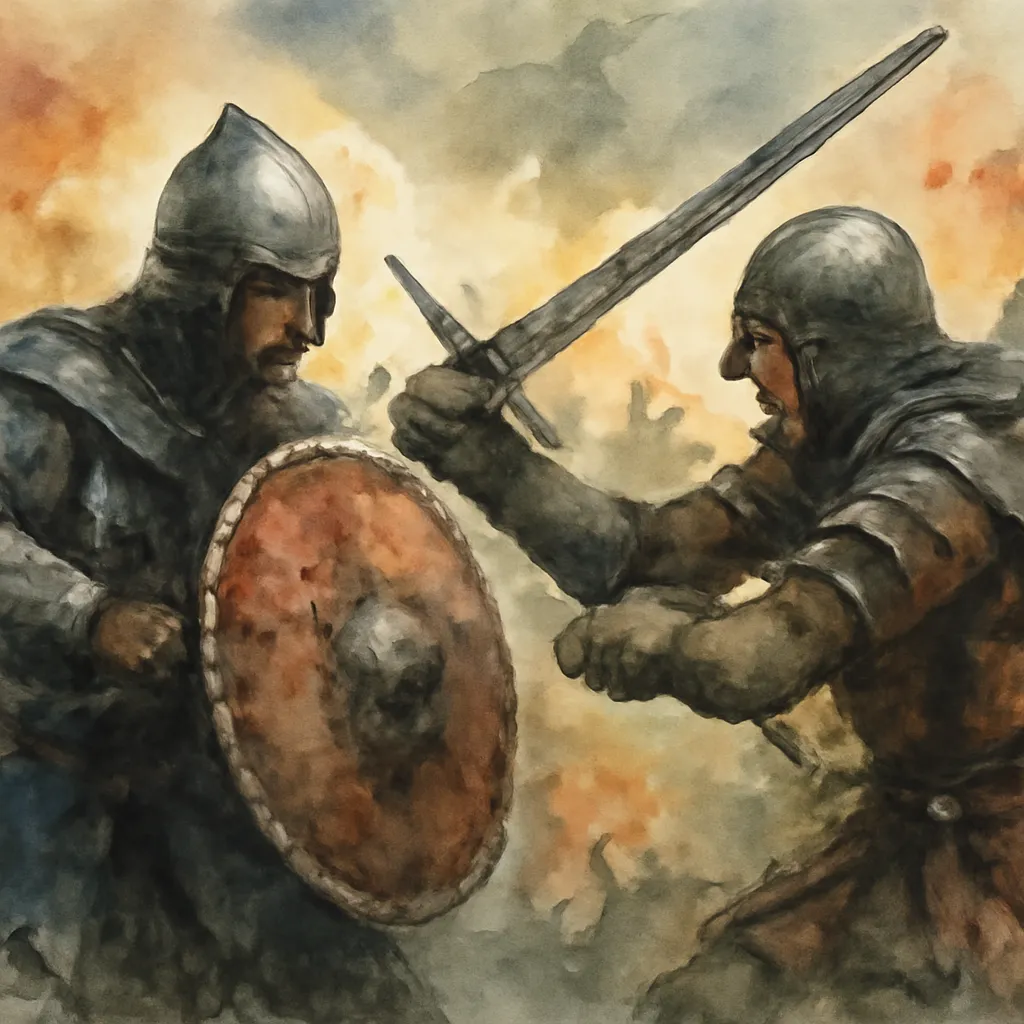 「戦」のイラスト