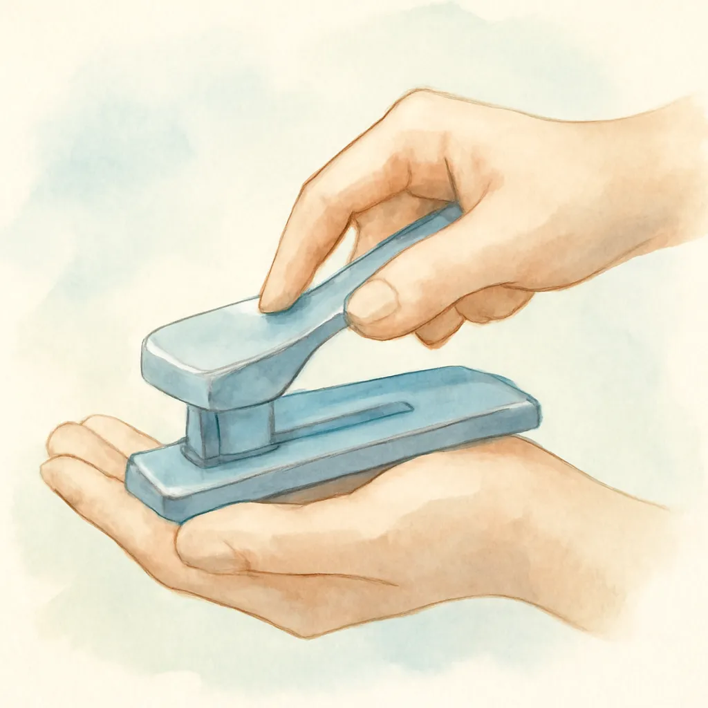 「扱」のイラスト