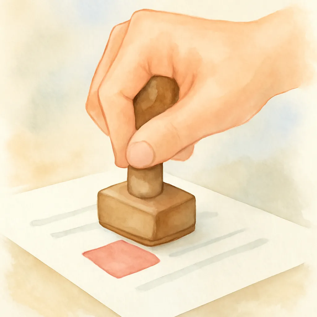 「批」のイラスト