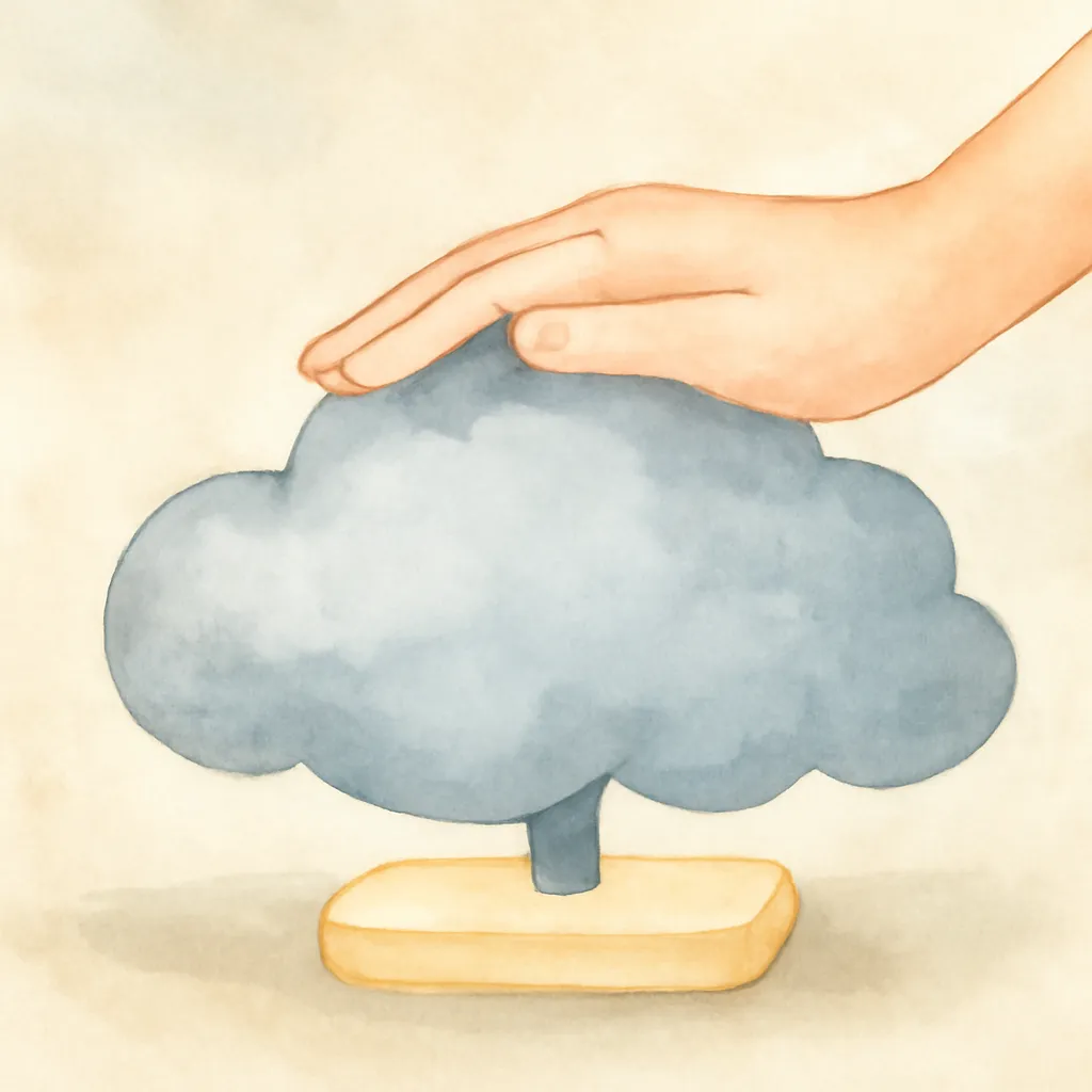 「抑」のイラスト