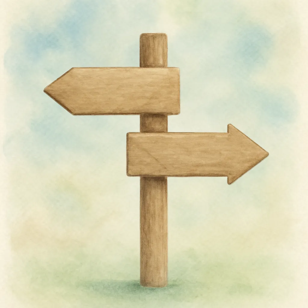 「択」のイラスト