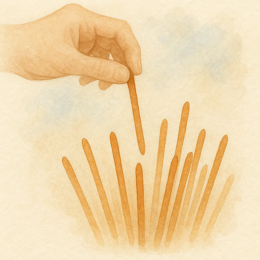 「抽」のイラスト