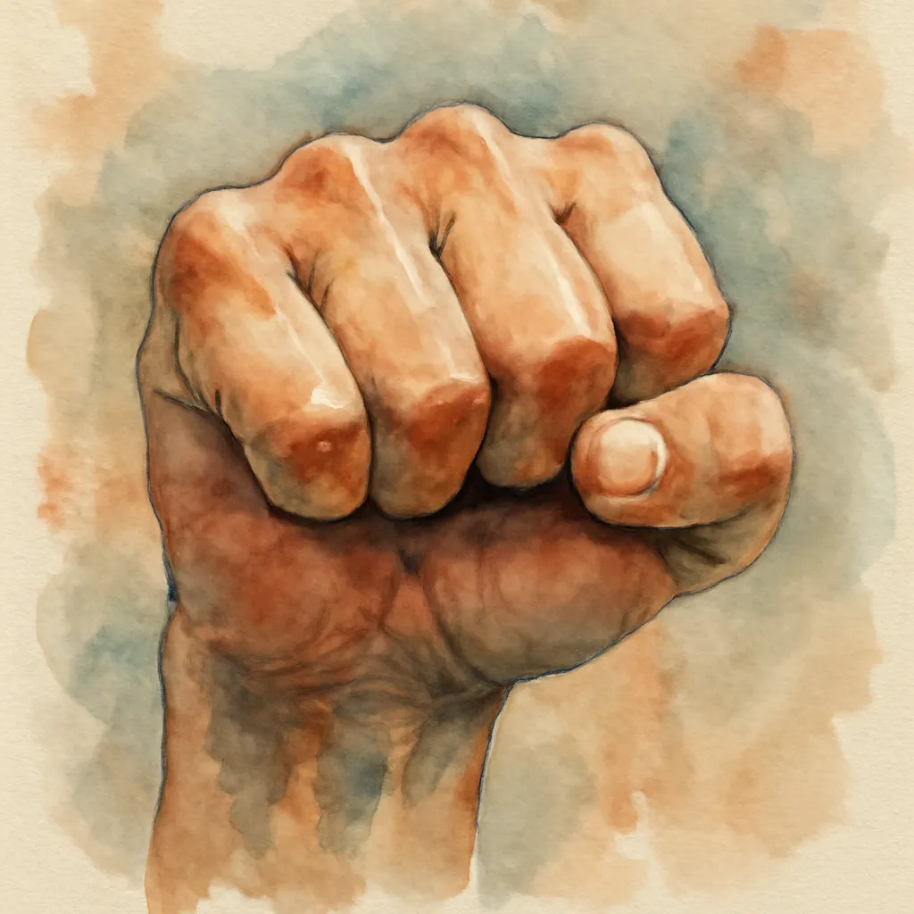 「拳」のイラスト