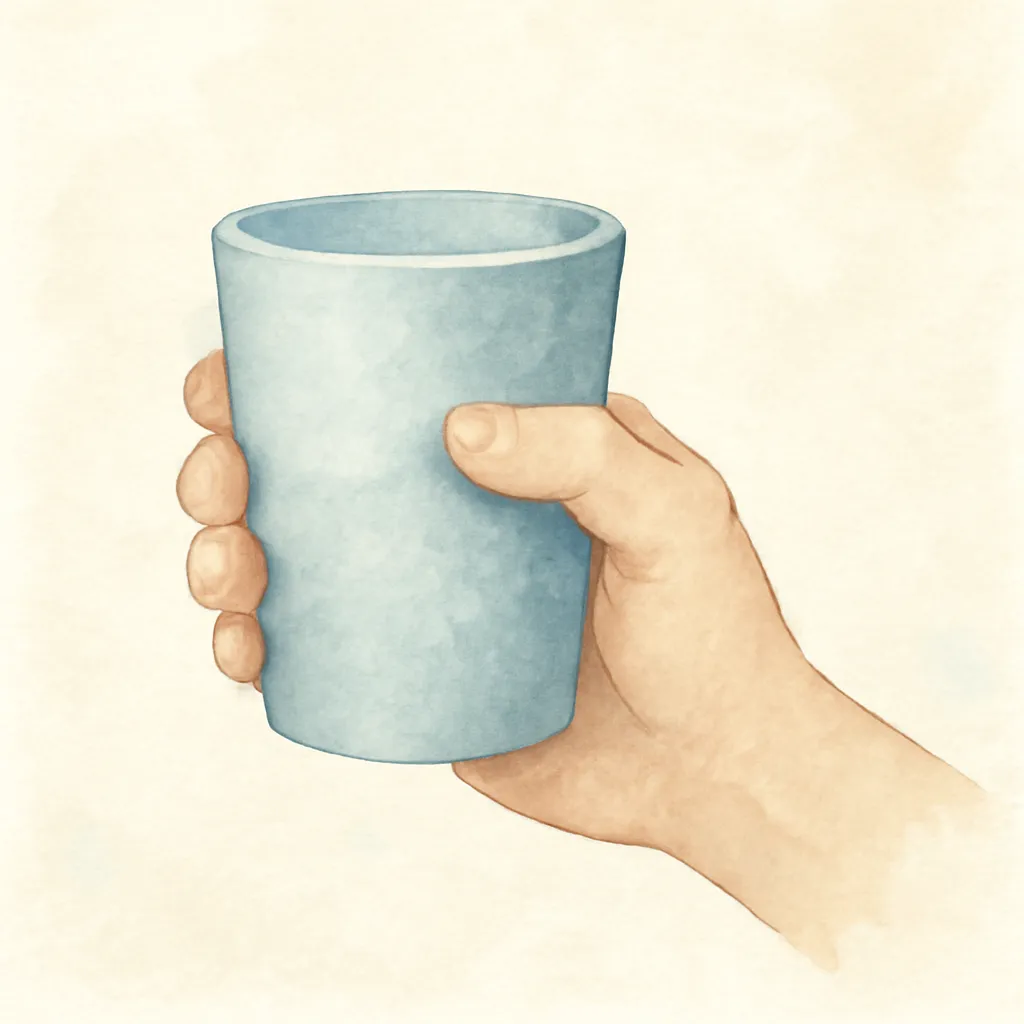 「持」のイラスト