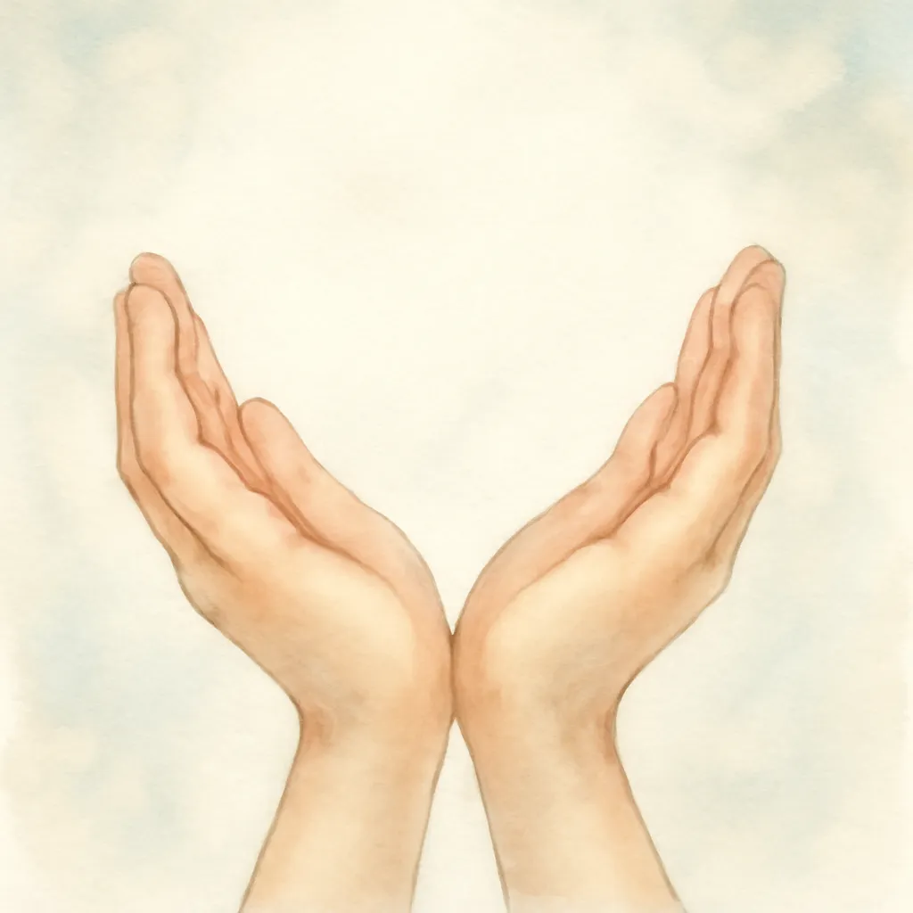 「捧」のイラスト