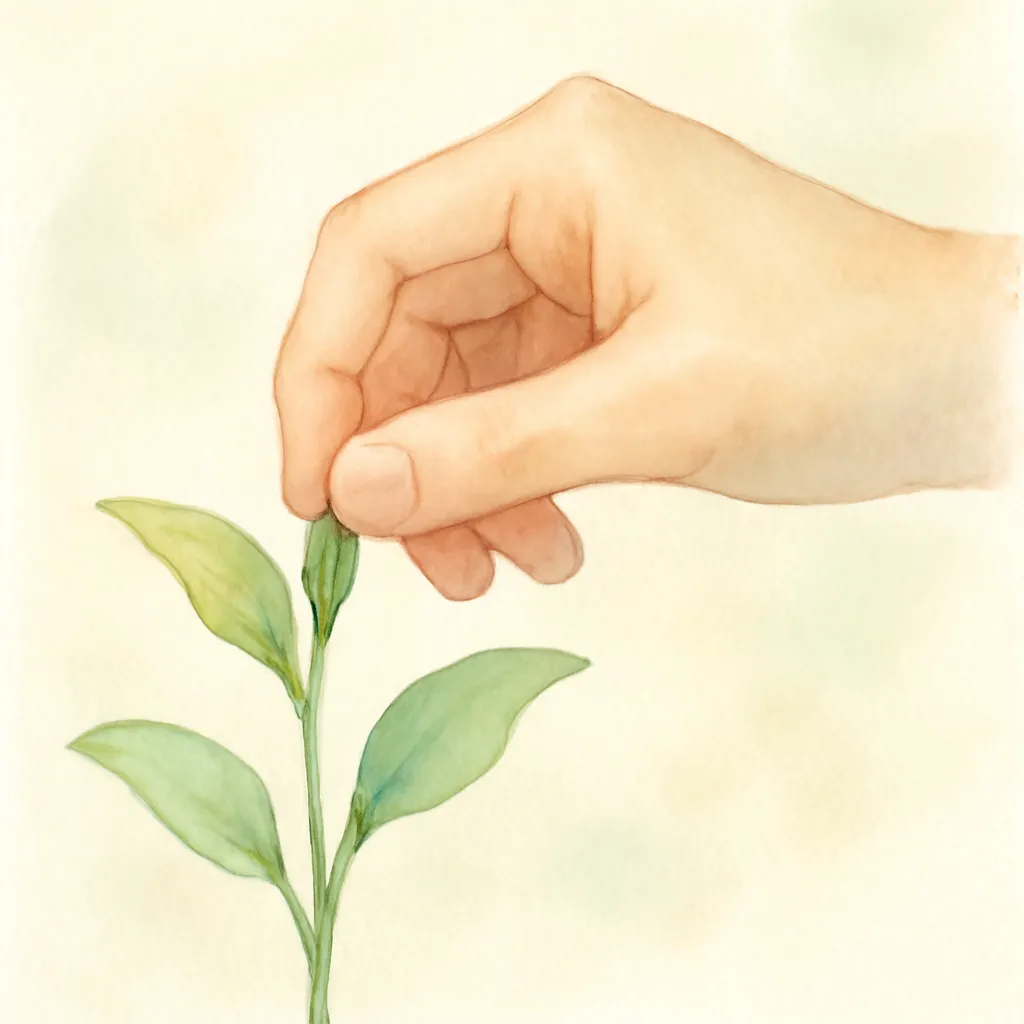 「採」のイラスト