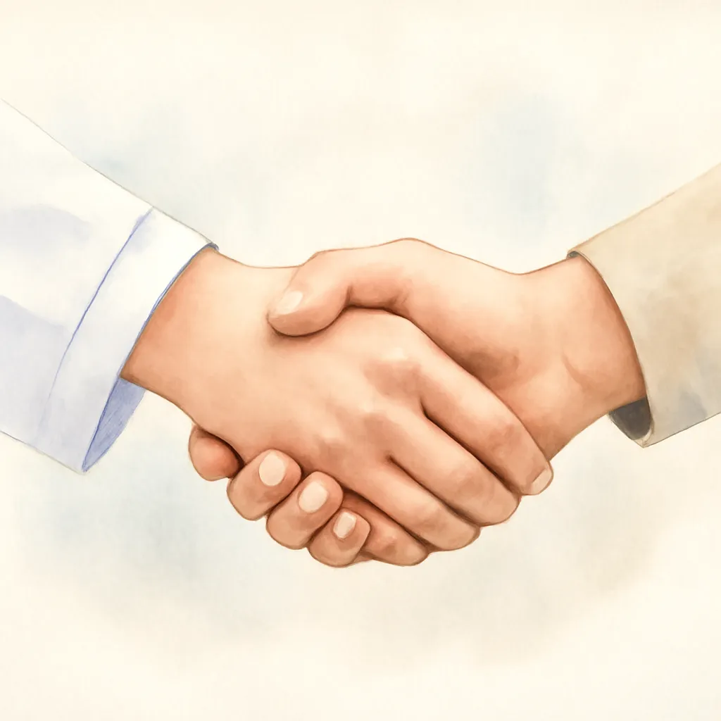 「接」のイラスト