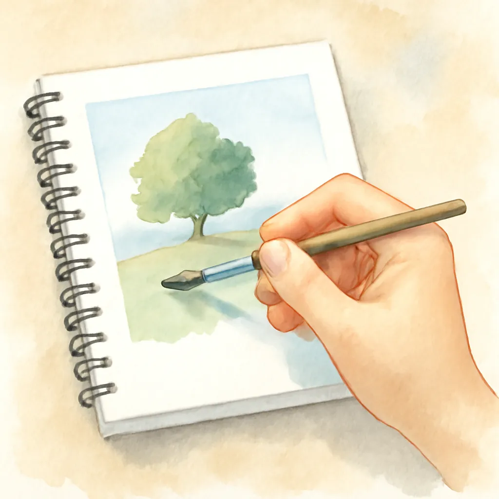 「描」のイラスト