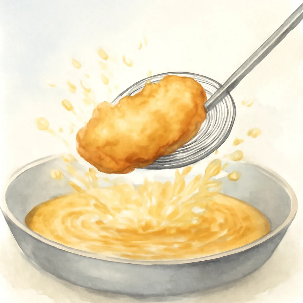 「揚」のイラスト