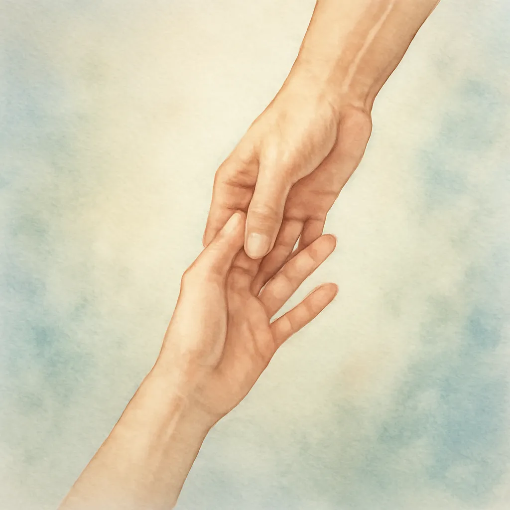 「援」のイラスト