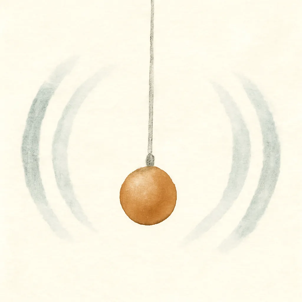 「揺」のイラスト