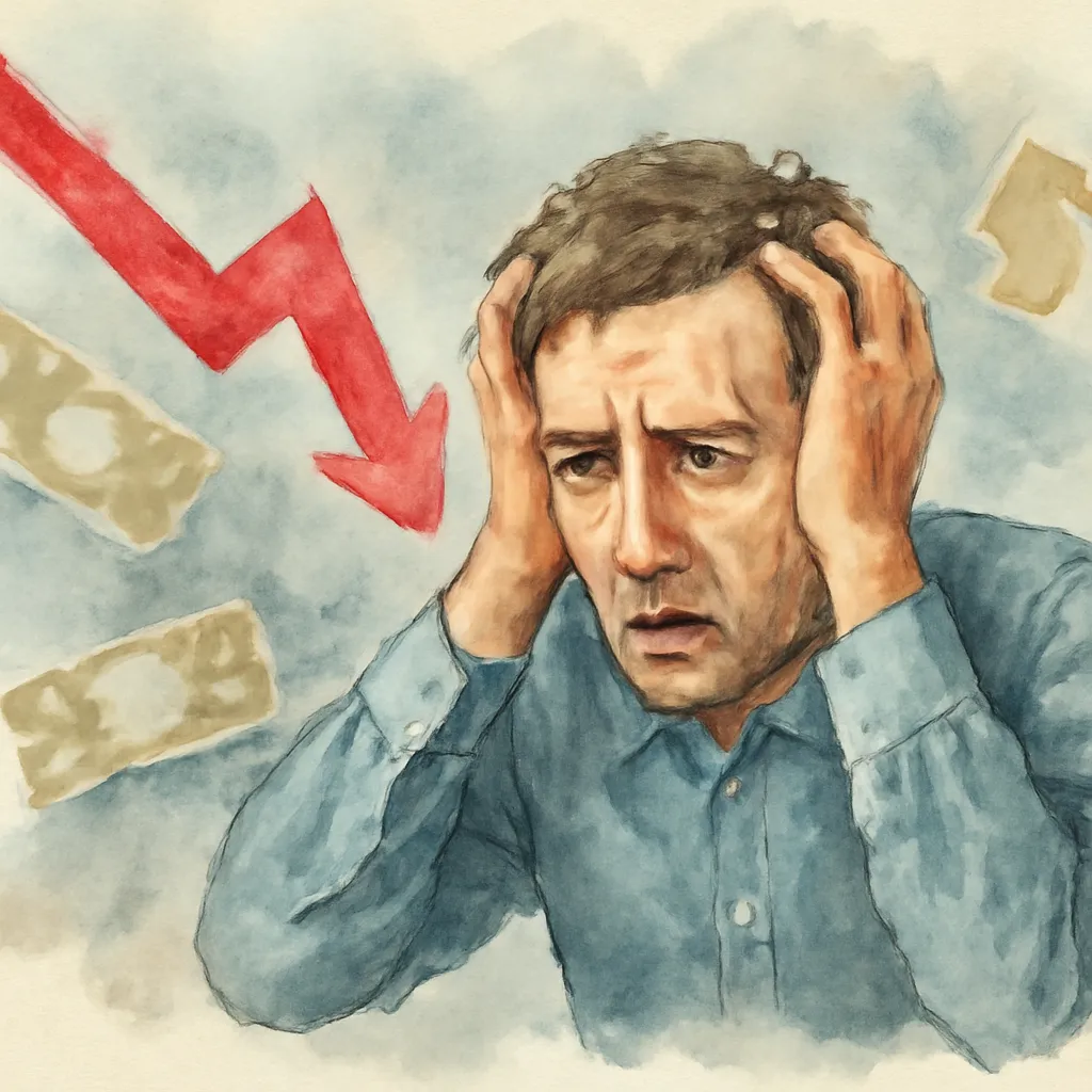 「損」のイラスト