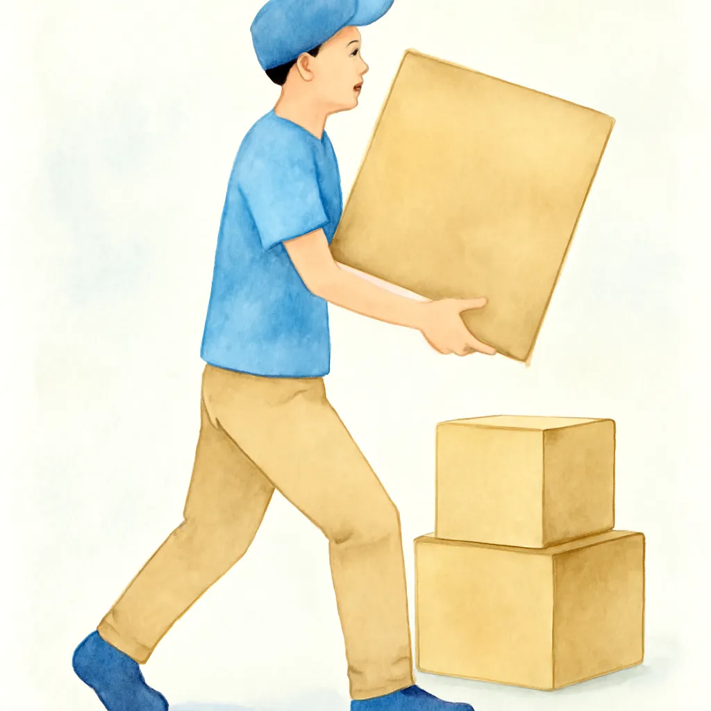 「搬」のイラスト