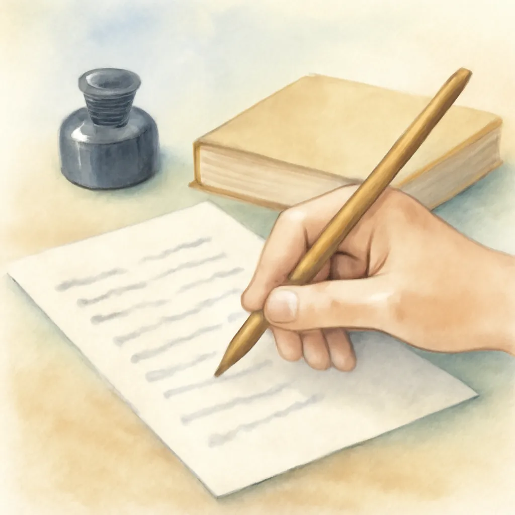 「撰」のイラスト