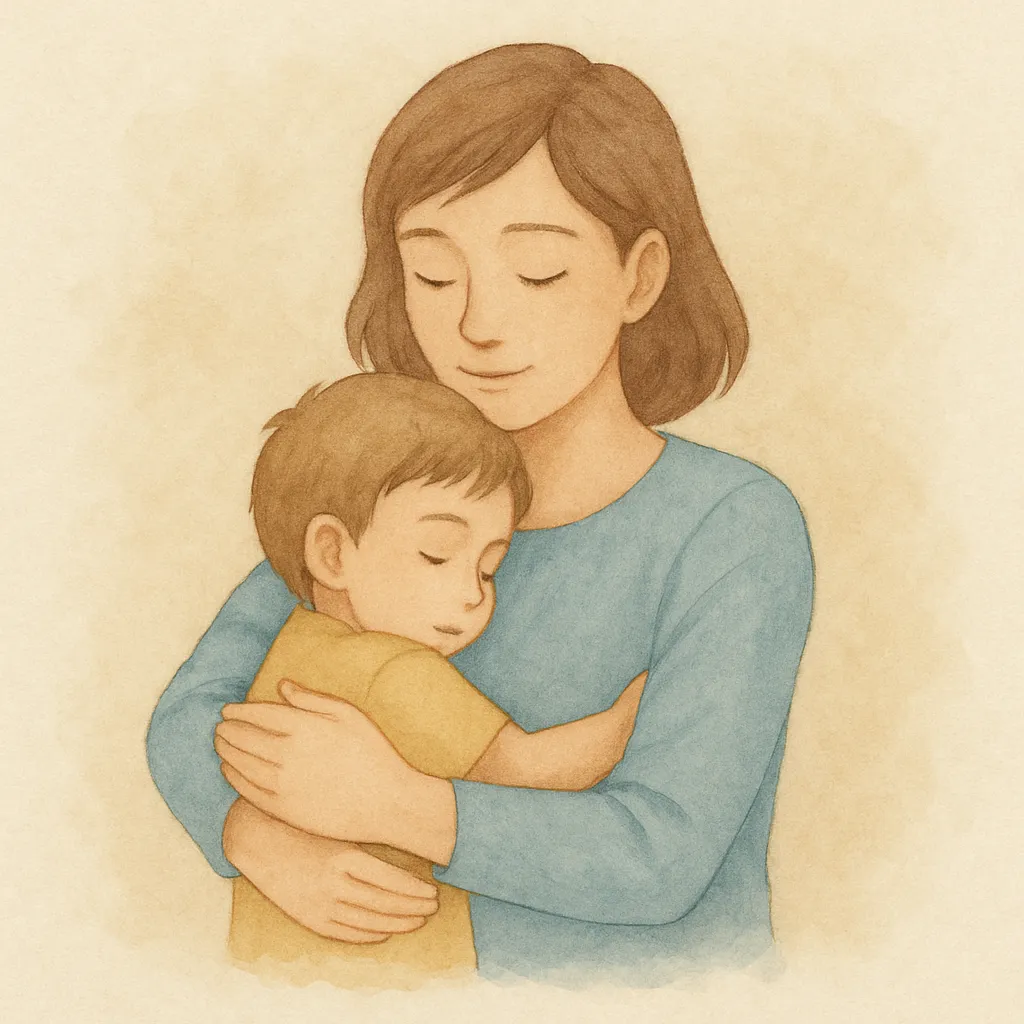 「擁」のイラスト