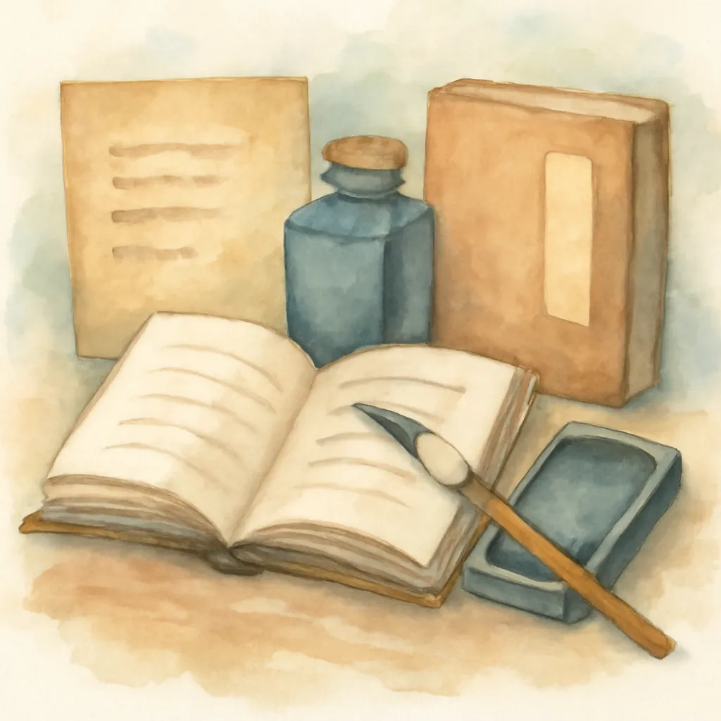 「文」のイラスト