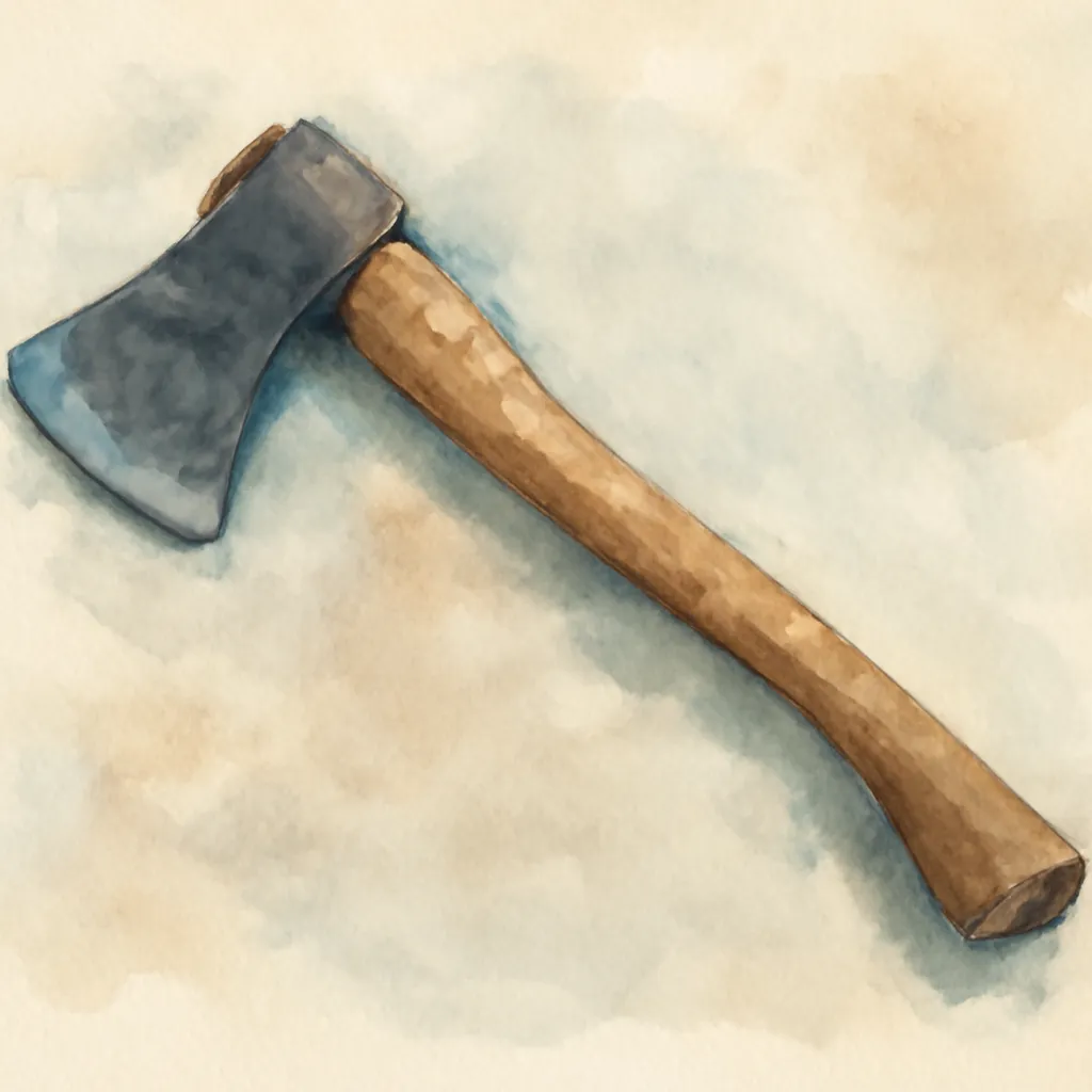 「斧」のイラスト