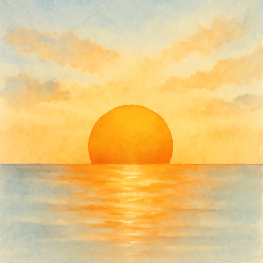 「旦」のイラスト